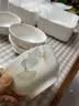 高颜值家用银杏时光米饭碗大面碗陶瓷餐具家用新骨瓷陶瓷碗 银杏时光 5英寸4个碗 实拍图
