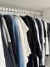 懒角落宽肩无痕衣架子晾晒衣架防滑衣挂家用塑料衣撑宿舍衣服衣架白10个 实拍图