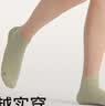ubras新疆棉透气女士短筒袜棉袜子女运动袜5双情侣袜 黑直角 实拍图