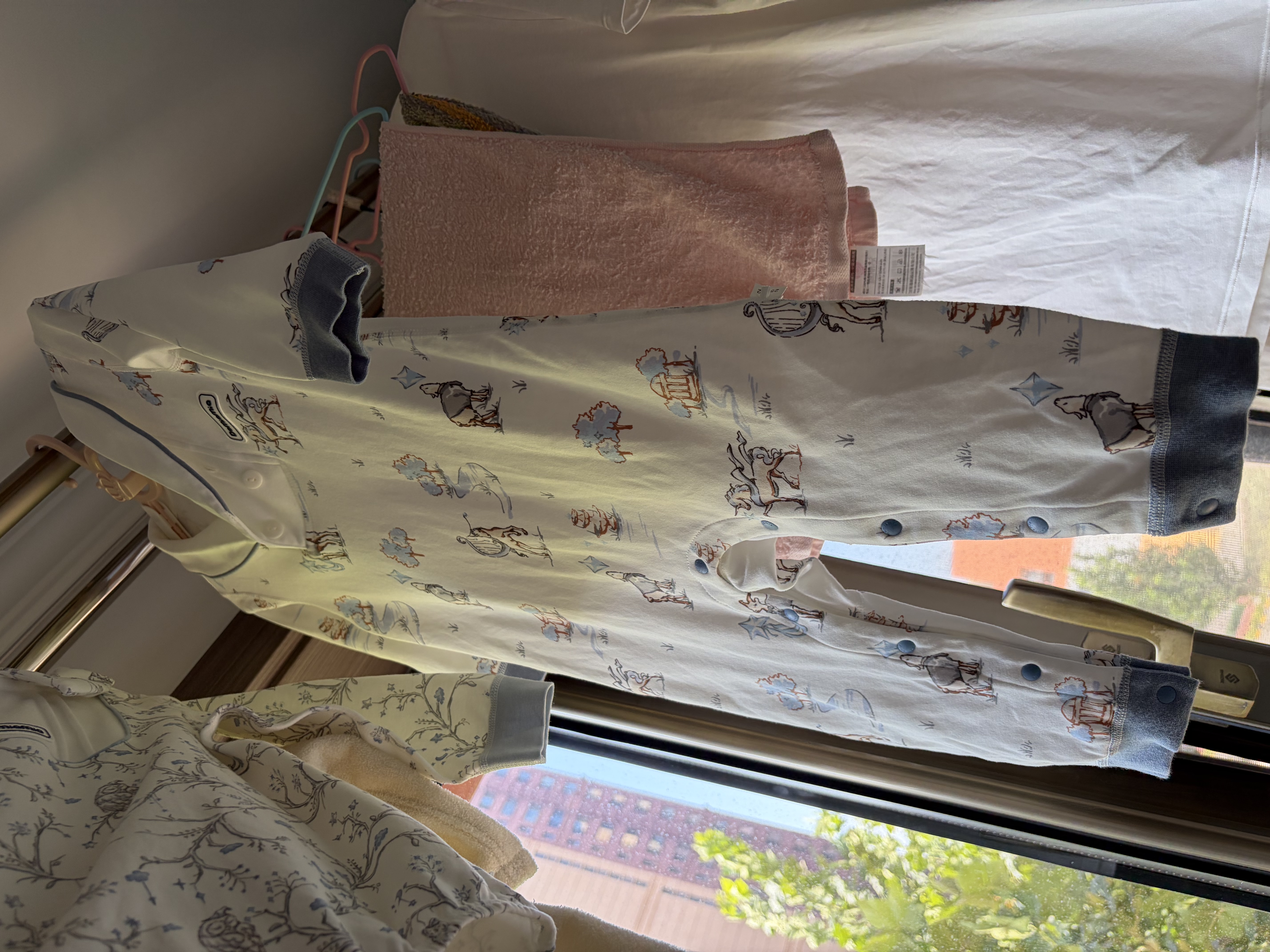 DOMIAMIA婴儿连体衣纯绵爬服宝宝家居服空调房婴儿服男女衣服 辰星伯特 80cm (推荐年龄1-1.5岁） 晒单实拍图