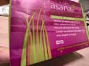 阿莎娜（Asana）韩国进口卫生护垫155mm30片 绵柔触感亲肤透气清爽舒适超薄姨妈巾 实拍图