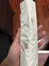 天堂伞 防紫外线晴雨伞三折 雨伞黑胶防晒太阳伞遮阳晴雨伞 甘酪白 实拍图