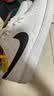 耐克NIKE男子运动休闲鞋COURT VISION运动鞋DH2987-101 白黑 43 实拍图