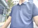 京东京造夏季运动短袖男士t恤polo衫男跑步健身户外速干衣服 海军蓝3.0 XL 实拍图