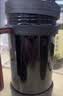 膳魔师（THERMOS）保温杯子500ml带茶漏真空不锈钢桌面马克咖啡泡茶杯TCMF-501 BK 实拍图