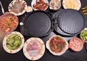 美的（Midea）电饼铛 双面加热 家用煎饼煎烤机烙饼锅 加大加深烤肉电煎锅火力可调电饼档JKC30J58 实拍图