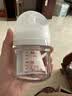 贝亲（Pigeon）【新生儿第一个奶瓶】玻璃奶瓶宽口径奶瓶80ml SS号奶嘴 0月+ 实拍图