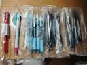 派通（Pentel ）【开学必购】0.5mm侧按式活动铅笔 学生绘画自动铅笔带橡皮PD105C撞色限量款 蓝白色 实拍图