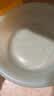 茶花 洗脸盆35cm蓝+38cm灰2只装加厚塑料盆子洗菜盆 实拍图