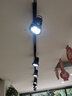 led射灯par30光源轨道灯35w40w服装店展厅导轨灯超亮商用轨道帕泡 35w白光带风扇 实拍图