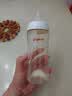 贝亲（Pigeon）自然离乳 PPSU重力球吸管双把手奶瓶 330mL 12月+ AA253 实拍图