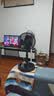 伸缩折叠小风扇家用静音型办公台式USB桌面宿舍大风力无线夏台面落地两用折叠电风扇 【直插无调档开关】随机颜色 实拍图