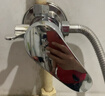 柏温太阳能混水阀明装带上水全铜体水龙头热水器冷热淋浴混合开关阀 铜太阳能上水阀+花洒套装 实拍图