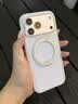 图拉斯QFlow支点壳【真液态硅胶| 亲肤不粘手】适用苹果18ProMax手机壳iPhone17ProMax新款磁吸防摔 白 实拍图