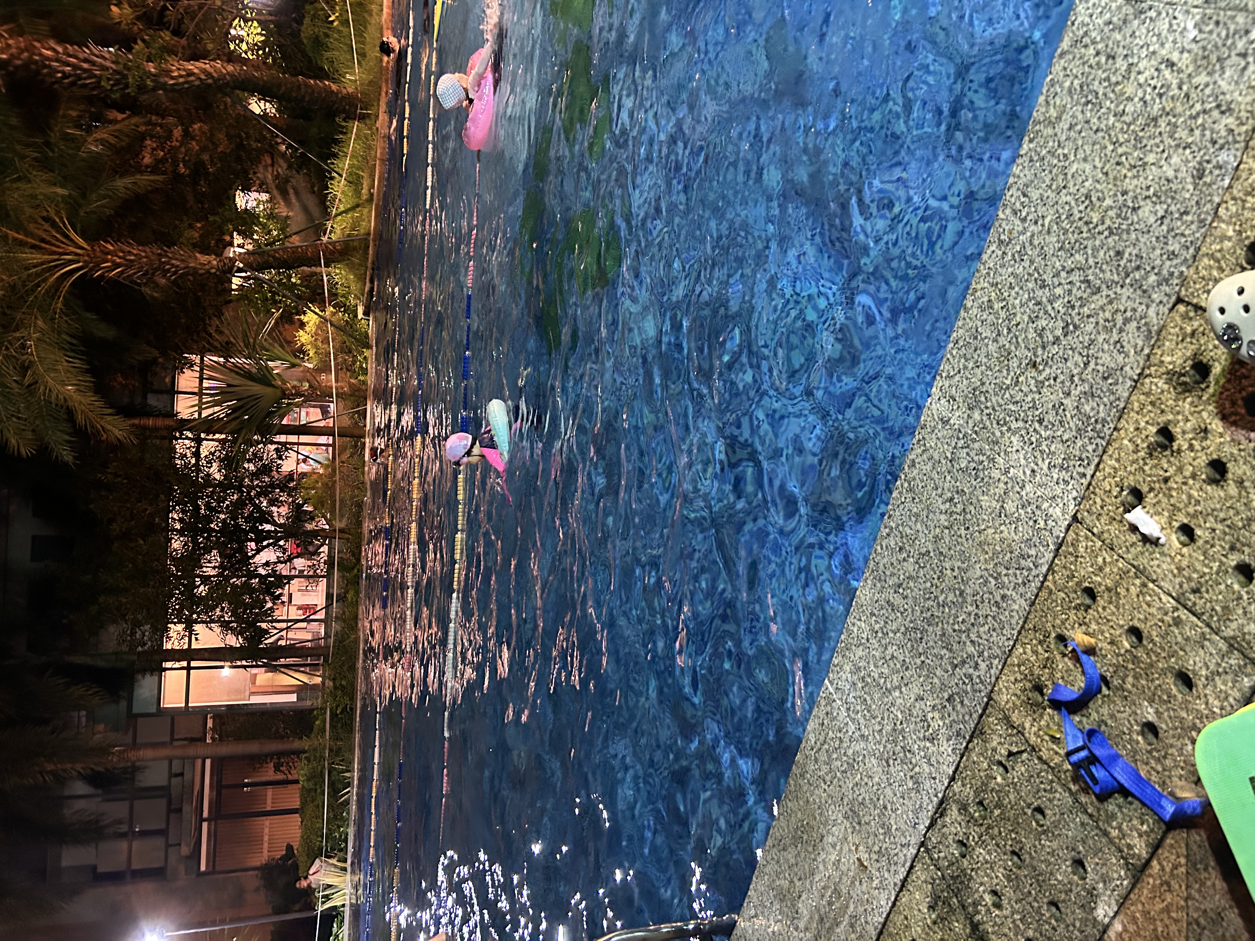 佑游儿童泳衣连体长袖长裤防晒男女童青少年游泳衣三件套34174紫色3XL 实拍图