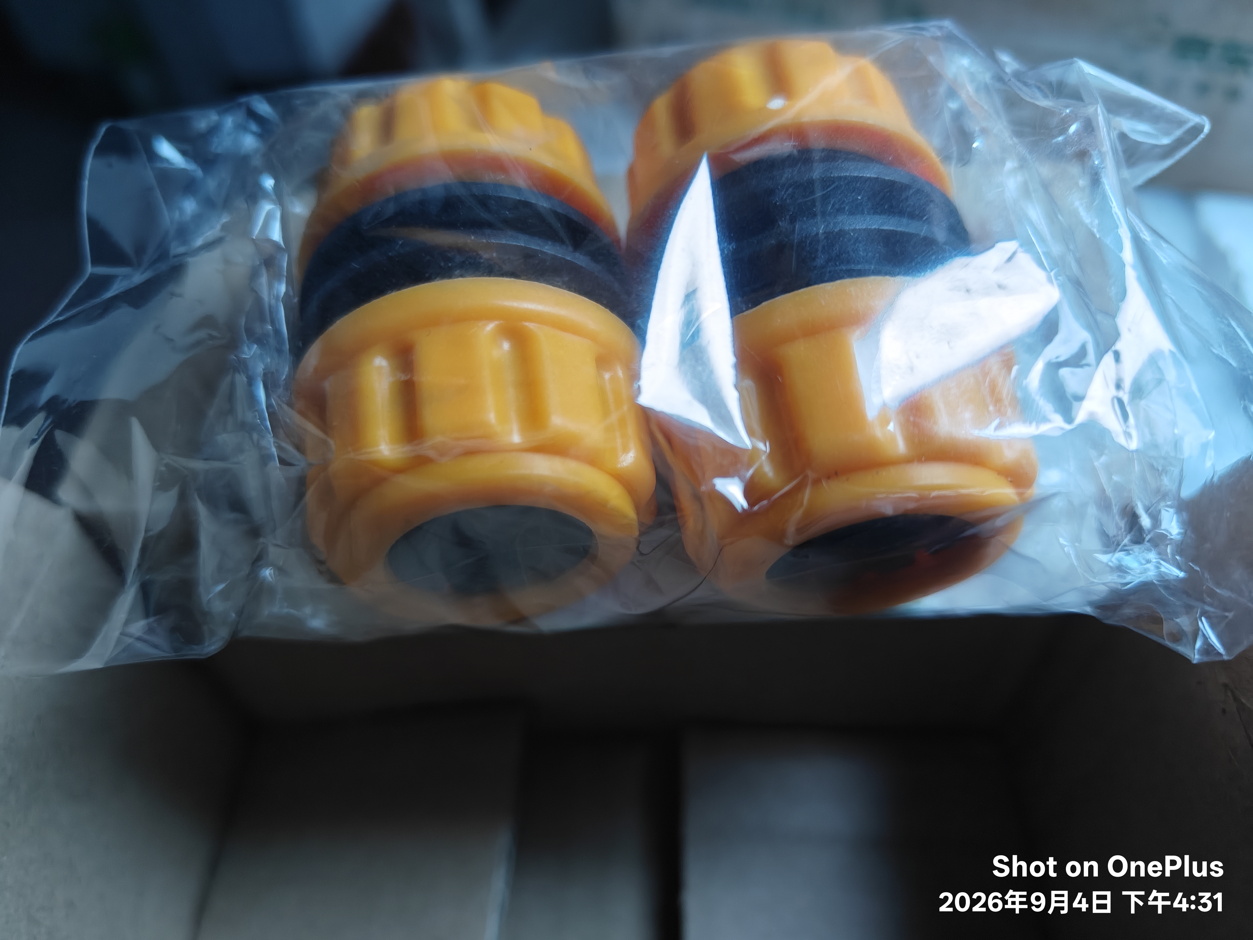 农宝塑料接头4分6分1寸水管直接延长转换对接洗车浇花软管加长 4分2个 实拍图