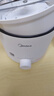 美的（Midea）电煮锅 宿舍小电锅 电蒸锅 学生寝室一体泡面小火锅电煮锅 多功能锅 电热锅 XZE1613 配蒸笼 1.7L 实拍图