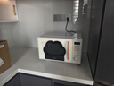 美的（Midea）小滋味萌宠猫爪变频微波炉微烤一体机23L大容量900W平板烧烤易清洁内胆2026新款（C23H5） 实拍图