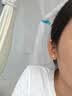 YKINCASL老凤凰9999纯银如意同心结螺丝耳钉不掉色防过敏养耳洞耳钉耳饰 如意结螺丝耳钉 6MM一对 实拍图