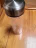 京东京造双层加厚玻璃杯 无铅高硼硅带茶隔水杯304茶隔泡茶杯男士360mL 实拍图