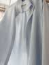 伊芙丽（eifini）秦岚代言【十年销冠】不易皱简约职业必入衬衫女春秋通勤白色上衣 冰点蓝 XL 125-140斤 实拍图