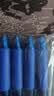 派通（Pentel ）BLN105按动蓝色中性笔高颜值0.5mm签字笔商务学生速干水笔水性笔文具 蓝杆蓝芯5支装 实拍图