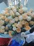 领香鲜花速递香槟玫瑰花束送女友老婆生日礼物全国同城配送 33朵香槟玫瑰花束—女神款 实拍图