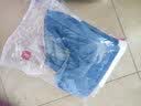 百图betu女装秋季新款衬衫优雅法式复古洗水牛仔衬衫女2308T44 牛仔色 S 实拍图