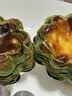 展艺茉莉雪芽花边早餐蛋挞皮360g 12个装 茶香口味空气炸锅烤箱半成品 实拍图