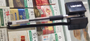 得力（deli）开学必备用品0.5mm旋转台笔柜台桌面专用 可粘贴台式中性笔单支黑色6791 实拍图