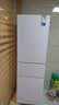 美的（Midea）电冰箱220升三门三温租房家用客厅宿舍小型三开门节能省电低音运行 220L三门家用冰箱|极地白 实拍图
