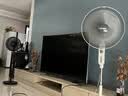 美的（Midea）【超级单品】七叶轻音立式电风扇家用柔风落地扇台式桌面小型风扇大风量节能摇头宿舍电扇 SAF30AB 实拍图