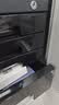 得力（deli）4层办公桌书桌桌面收纳盒文件柜收纳柜抽屉式 A4拉手资料 带索引标签学科试卷分类收纳 黑9772A 实拍图