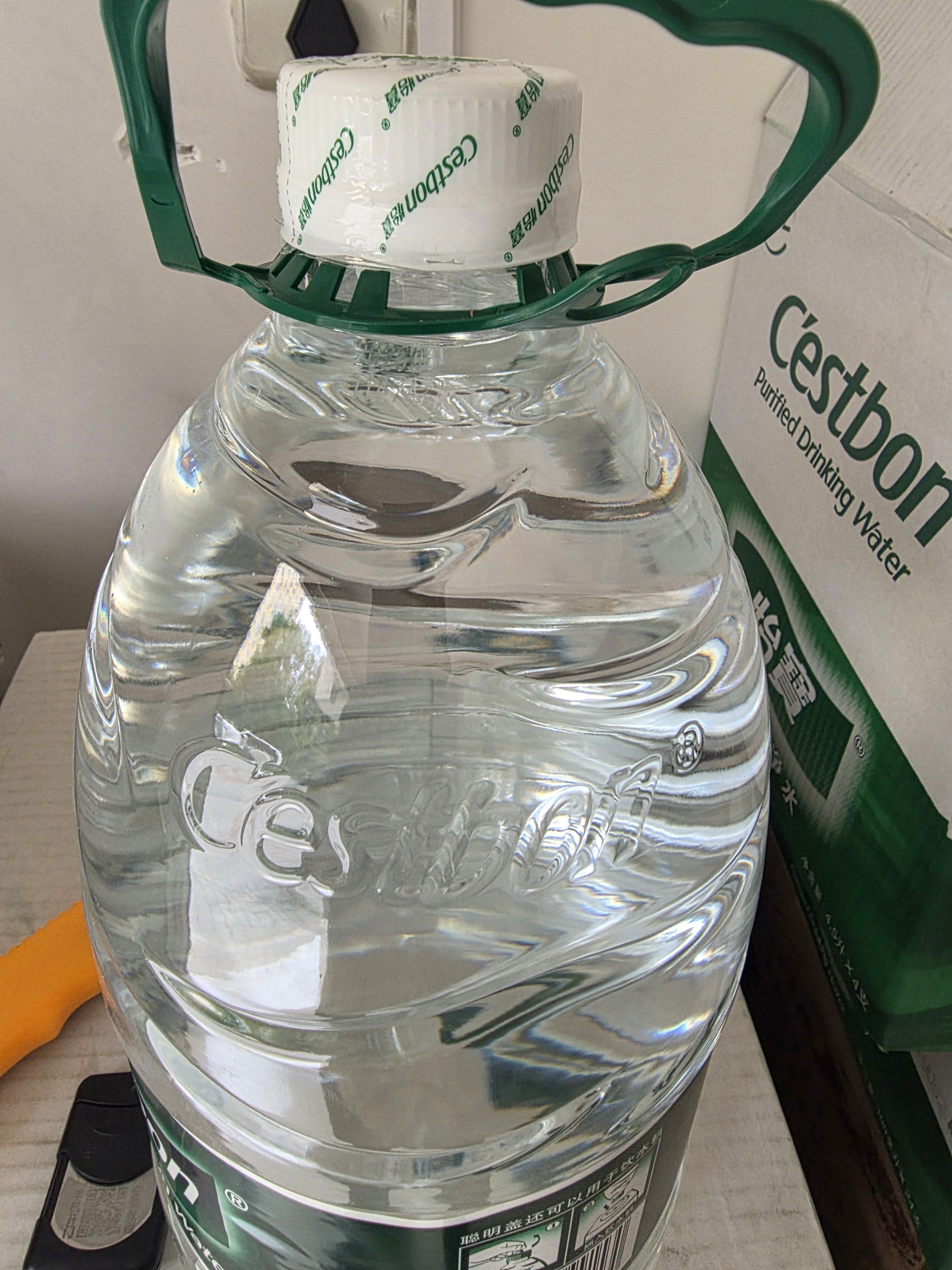 怡宝 饮用水 纯净水4.5L*4桶装水 整箱装 实拍图