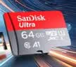 闪迪（SanDisk）64GB TF（MicroSD）内存卡 A1 U1 C10 至尊高速移动版存储卡 读速140MB/s 手机平板游戏机内存卡 实拍图