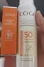 高姿透明防晒喷雾120ml SPF50+PA++++防水防汗 美白防晒 男女户外军训 实拍图