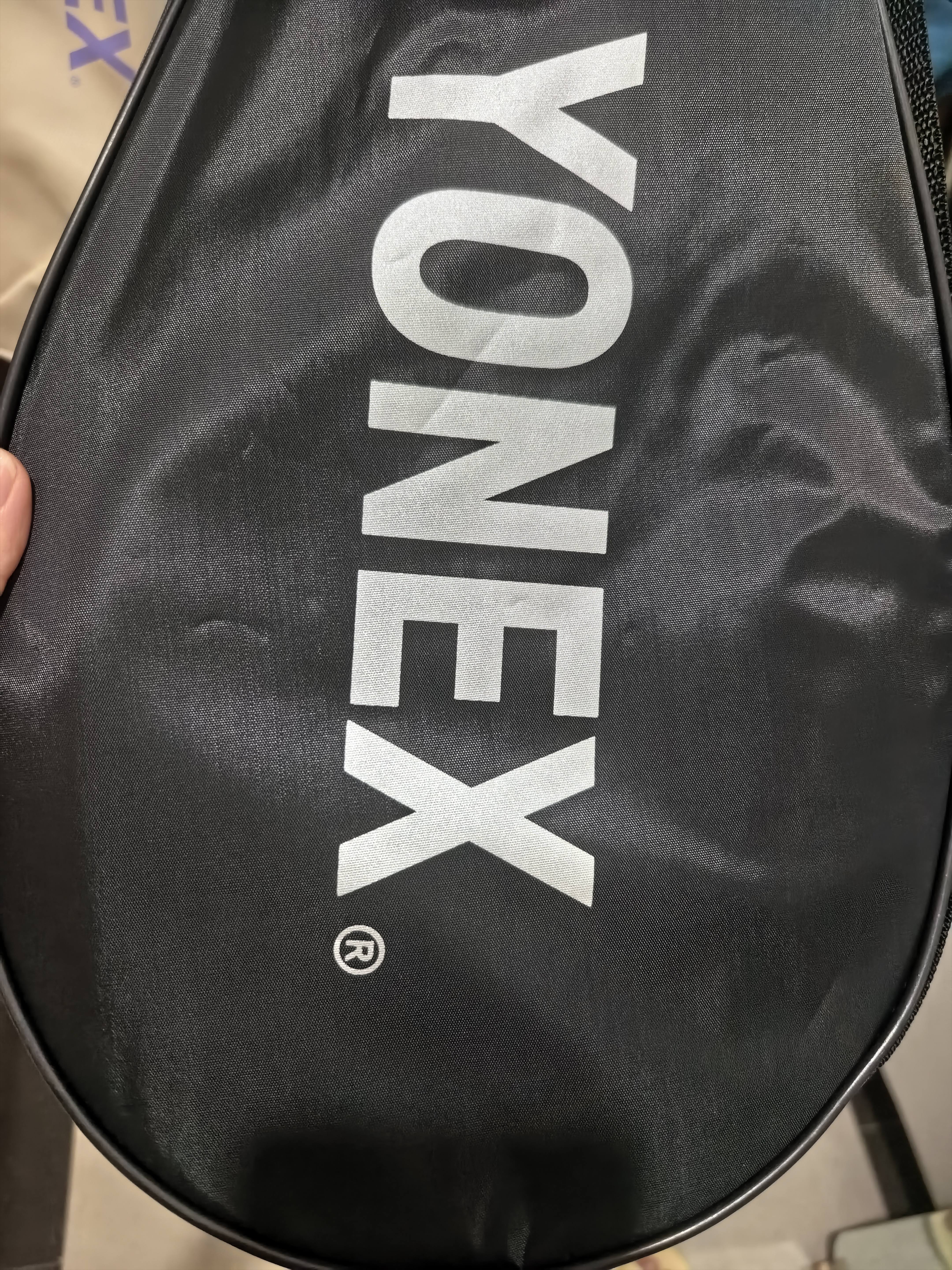 尤尼克斯（YONEX）羽毛球拍碳素中杆比赛训练锐速单拍NR7000i白/藏青已穿线附手胶 实拍图