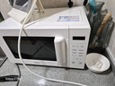 海尔（Haier）家用微波炉 20L小型快捷平板式微波炉 360°加热易清洁内胆智能菜单 一键解冻触控面板HW-E20Y2W 实拍图