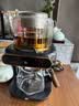 WEIQIWUDE煮茶壶养生壶 萃茶蒸汽煮茶器 淋冲式一体多功能自动上水2025年最新款真空喷淋电茶炉 曜夜黑【三管专利茶漏】一键上水 实拍图