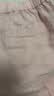 MUJI 女式 汉麻水洗宽版裤女装裤子女款女士长裤休闲裤阔腿裤26年春夏 粉红色 XL （165/74A） 实拍图
