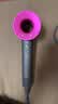 戴森（DYSON）HD15 高速吹风机 Dyson Supersonic 电吹风 快速干发 智能温控 呵护秀发 多风嘴 家用推荐 紫红色 实拍图