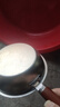 特厚不锈钢平底锅奶锅电磁炉通用不粘锅辅食锅汤锅煮锅蒸锅汤锅 胡桃木锅17cm 实拍图