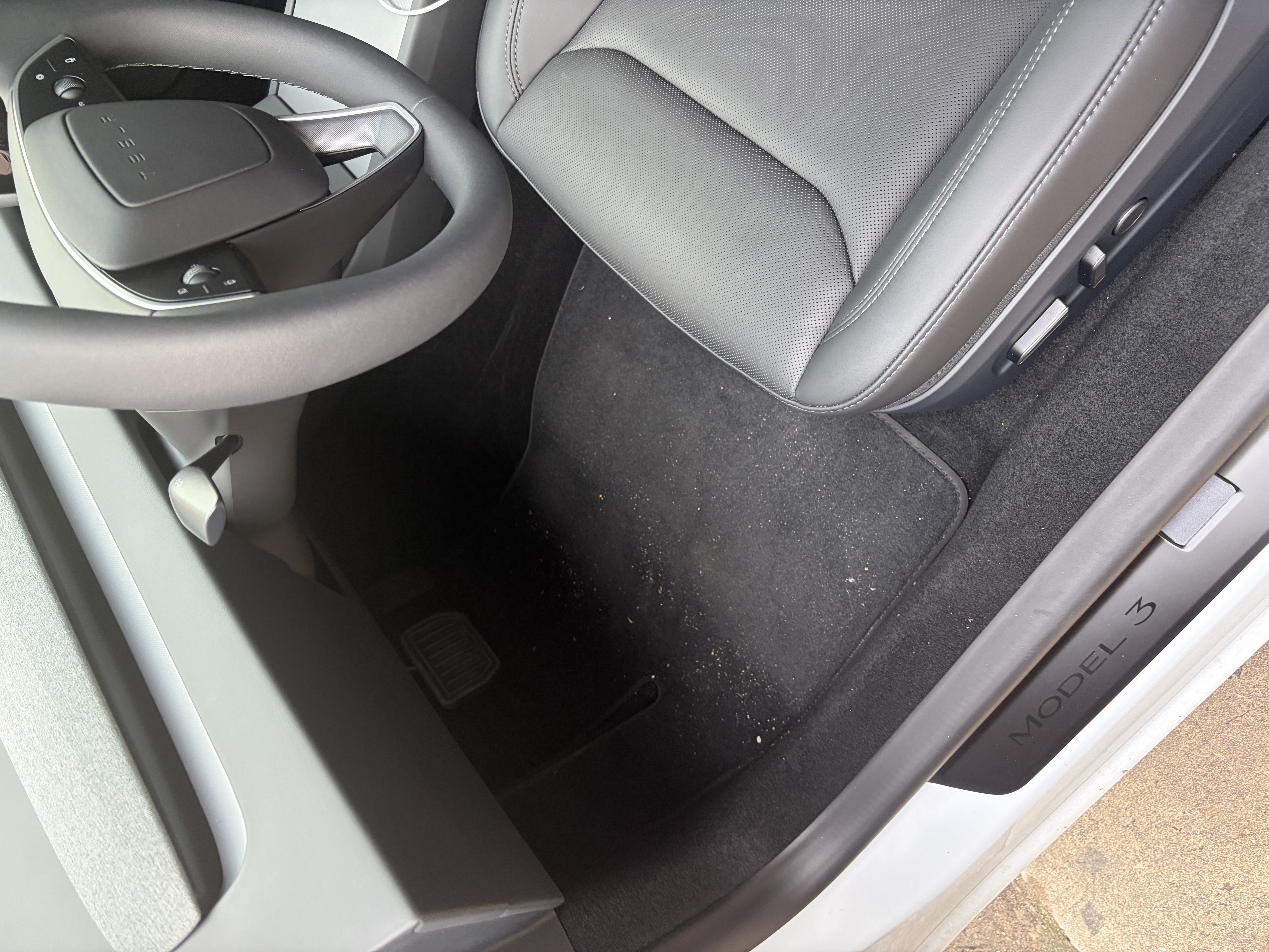特斯拉（Tesla）官方Model 3/Y 前后排汽车脚垫地毯 防滑耐磨 Model 3 前后排地毯脚垫 晒单实拍图