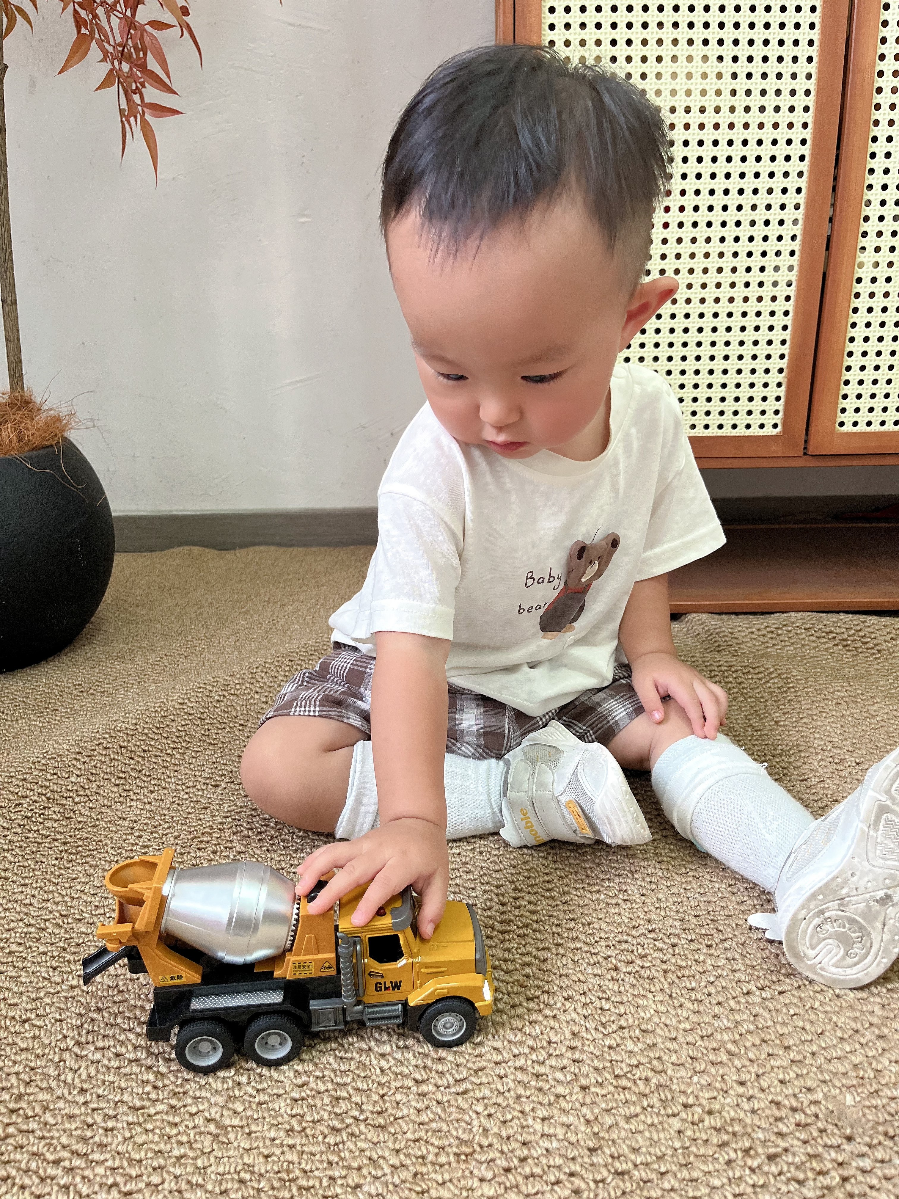 兰酷帕儿童益智玩具车合金搅拌车工程水泥混凝土汽车男孩3-6岁中秋礼物 实拍图