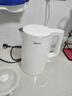 美的（Midea）电热水壶食品级304不锈钢自动断电双层防烫全钢无缝1.5L容量 MK-HJ1566 实拍图