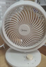 美的（Midea）【小型风扇】轻音台式桌面空气循环扇家用柔风电风扇宿舍办公迷你台扇落地扇空调伴侣 GAF18AD 实拍图