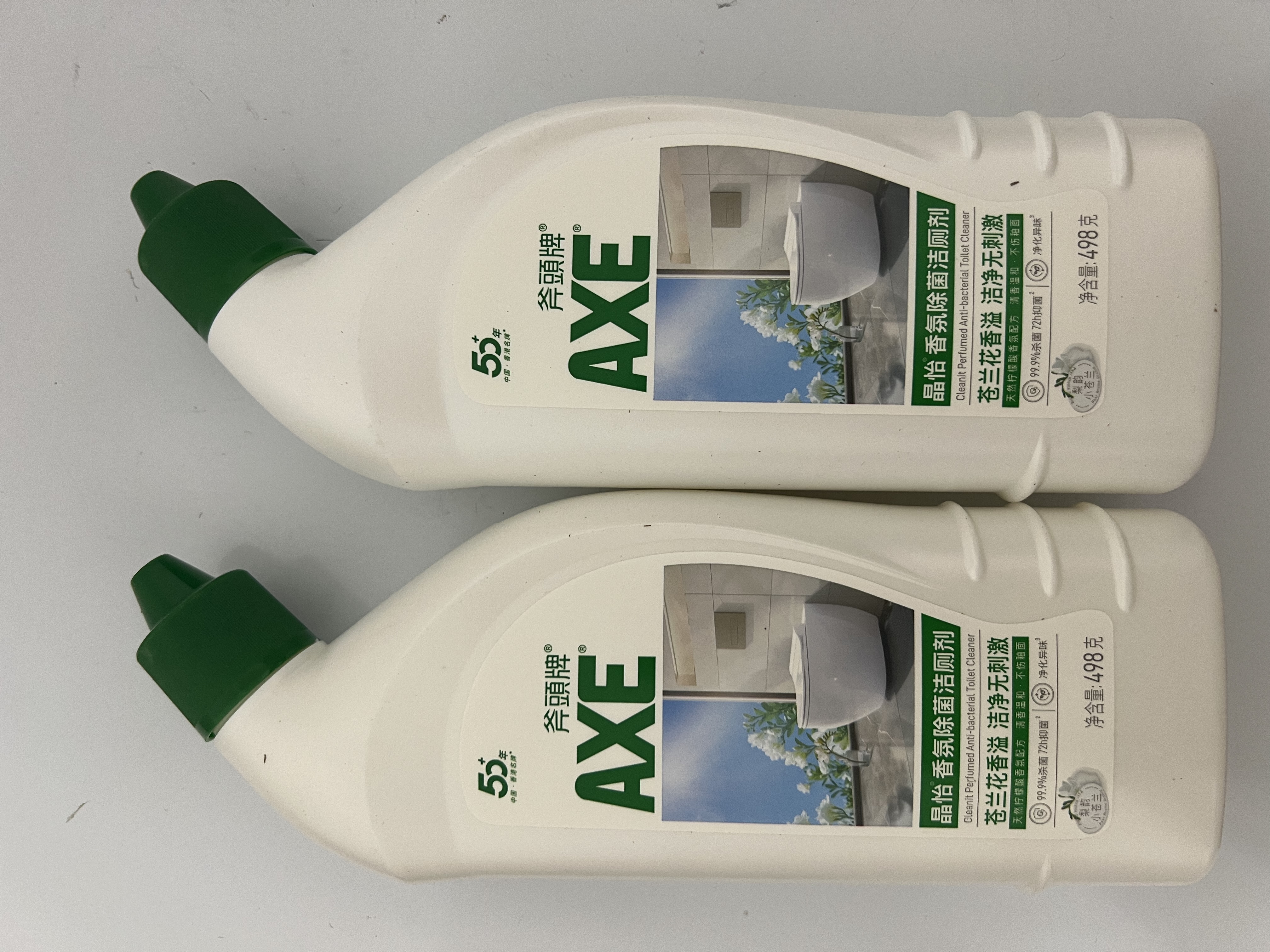 AXE斧头牌香氛除菌洁厕液 498g 99.9%杀菌 强力去垢 梨韵小苍兰 实拍图