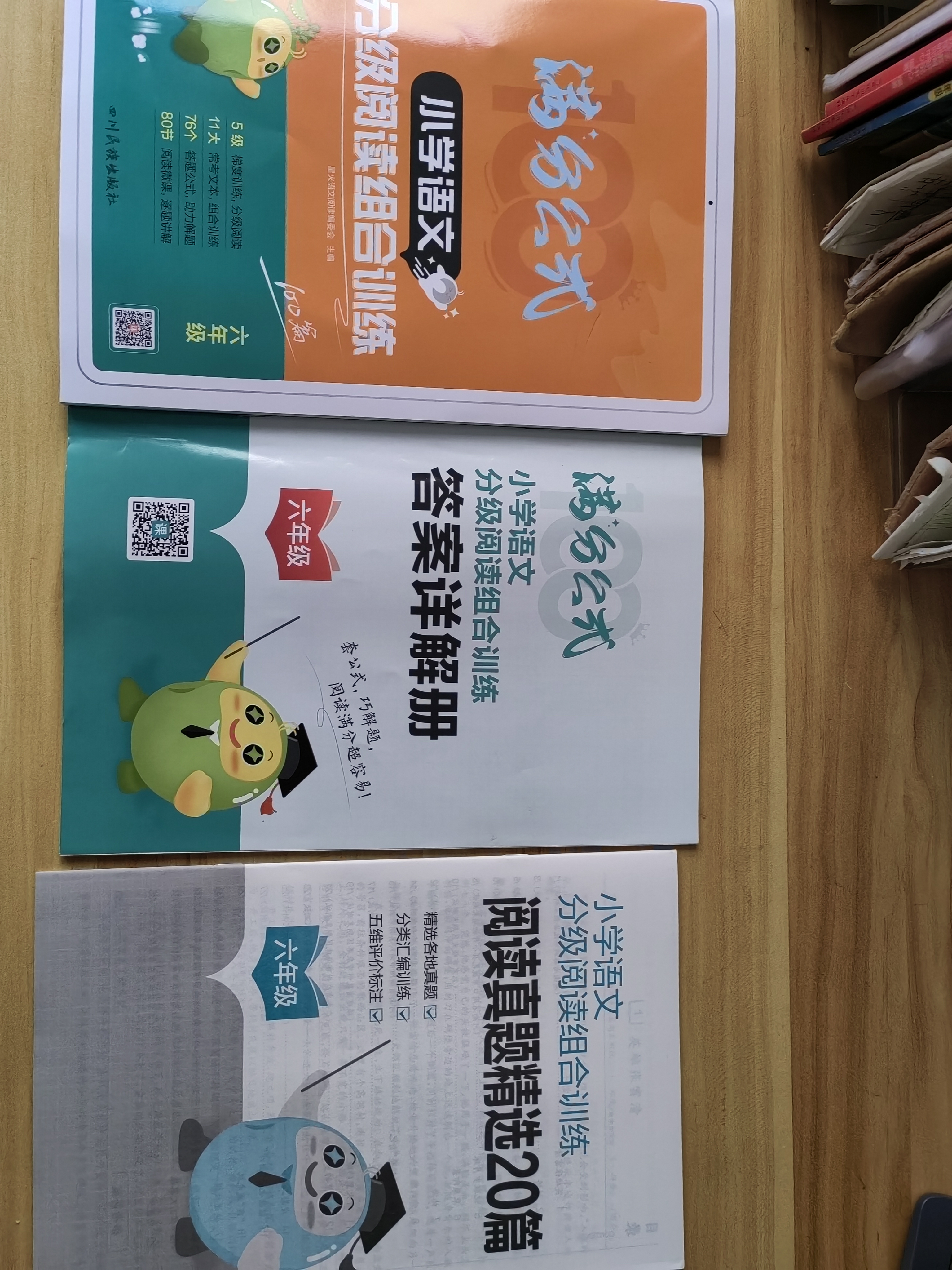 2027新语文6年级阅读理解语文满分公式法阅读小学生六年级上下册专项训练习题人教版【六年级语文】阅读训练逐题视频讲解解题技巧点拨答案详解详析 开学季 实拍图