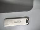 闪迪（SanDisk）256GB USB3.2 U盘 CZ74 读速高达400MB/s 金属高速u盘 安全加密 学习办公投标大容量优盘 实拍图