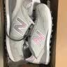 NEW BALANCE NB官方秋季网面透气女鞋简约潮流舒适复古百搭休闲运动鞋515系列 云母灰 WL515CSB 37.5 （脚长24cm) 实拍图